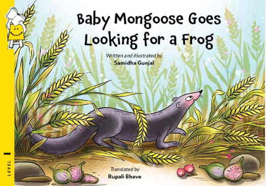 Baby Mongoose Goes Looking For a Frog