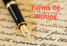 forms-of-wrtiting